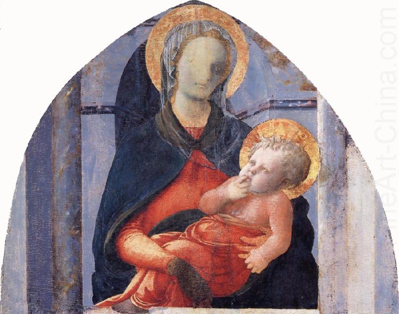 Fra Filippo Lippi Madonna and Child. china oil painting image